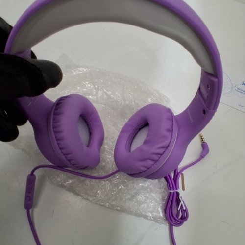 KID'S MPOW WIRED HEADPHONES - PURPLE (MODEL: BH297B) image 2