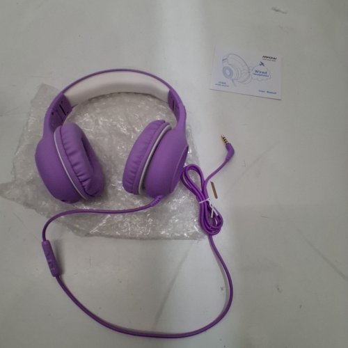 KID'S MPOW WIRED HEADPHONES - PURPLE (MODEL: BH297B) image 3