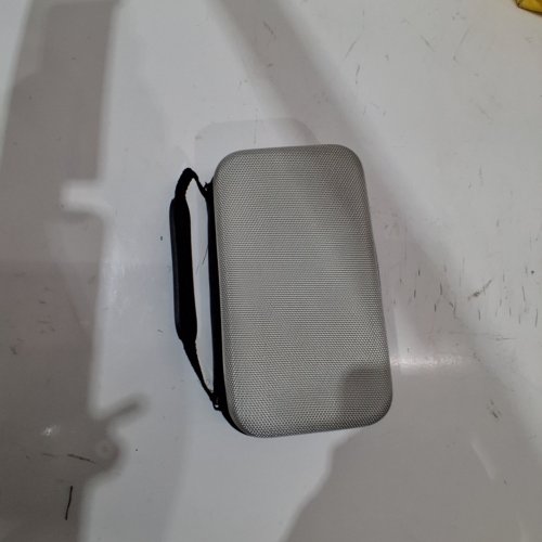ZIPPERED CARRYING CASE MULTIPURPOSE FOR SMALL ELECTRONICS - 8" - BLACK/ GREY image 5