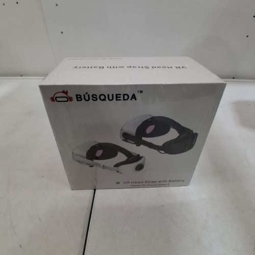 BUSQUEDA ELITE STRAP WITH BATTERY FOR OCULUS QUEST 2 - 8000MAH - WHITE (MODEL: Q1Y-8000A) image 2