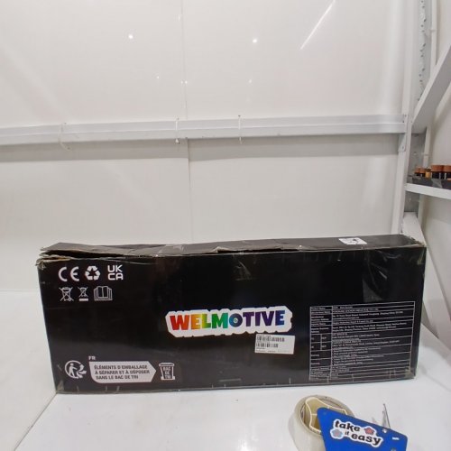 WELMOTIVE KICK SCOOTER WITH ADJUSTABLE HANDLE BARS - 220 LBS MAX - BLACK (MODEL: D009) image 4