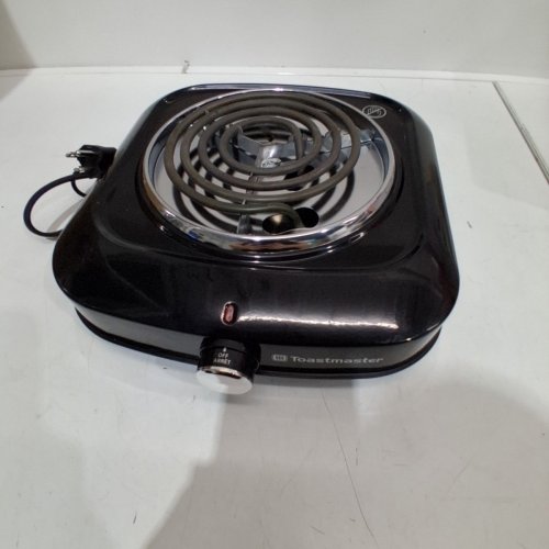 TOASTMASTER CORDED ELECTRIC SINGLE BURNER STOVE - BLACK (MODEL: TM-30SBCN) image 3