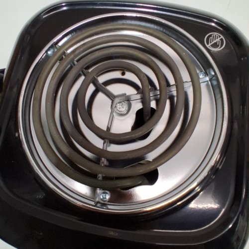 TOASTMASTER CORDED ELECTRIC SINGLE BURNER STOVE - BLACK (MODEL: TM-30SBCN) image 4