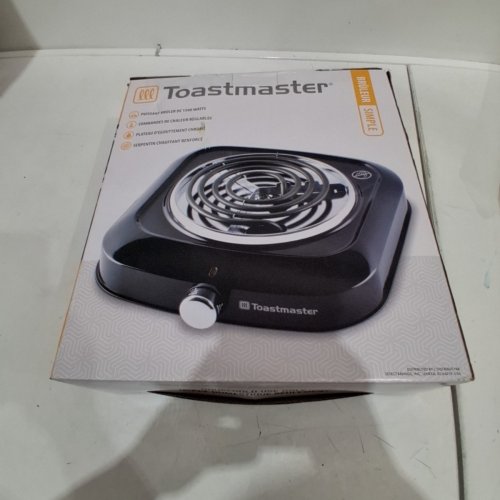 TOASTMASTER CORDED ELECTRIC SINGLE BURNER STOVE - BLACK (MODEL: TM-30SBCN) image 6