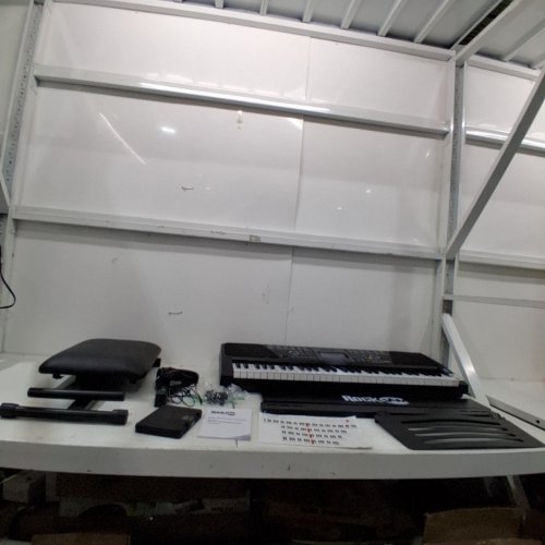 ROCKJAM 61-KEY ELECTRONIC INTERACTIVE TEACHING PIANO KEYBOARD WITH STAND, STOOL & SUSTAIN PEDAL (MODEL: RJ561) image 3
