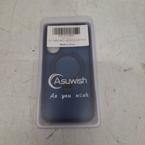 ASUWISH PROTECTIVE CASE WITH MAGNETIC CHARGING COMPATABILITY - FOR SAMSUNG A57 - BLUE (STYLE: QPZJCX) image 3