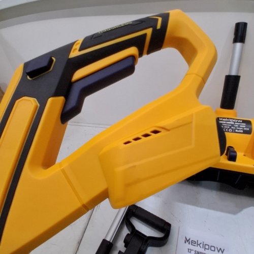 MEKIPOW CORDLESS ELECTRIC SNOW SHOVEL FOR DEWALT 20V BATTERY - *TOOL ONLY* - 12" - YELLOW/BLACK - (MODEL: MKP1005) image 4