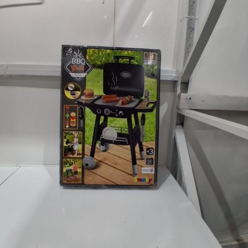18PC SMOBY BBQ GRILL PLAYSET - BLACK image 4