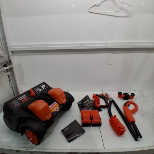 VOLTASK CORDLESS CORDLESS SNOW BLOWER WITH 2 BATTERIES & CHARGER - 16" - 48V - BLACK/ORANGE (MODEL: CSS004-160OR-CAVK/CSS004-160) image 4