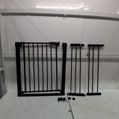 SAFETY 1ST CONTEMPORARY TALL & WIDE GATE WITH SECURETECH - 29"-47" X 36" - BLACK - (MODEL: GA176CBLKF2) image 2