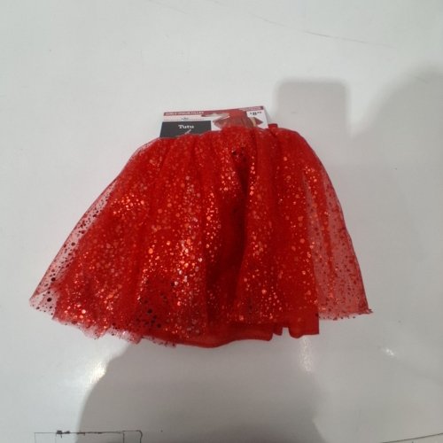 GIRL'S WAY TO CELEBRATE! SEQUIN TUTU - SMALL/MEDIUM - RED image 2