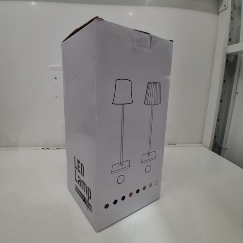 AIWEWIN CORDLESS BATTERY OPERATED PORTABLE LED TABLE LAMP - WHITE image 4