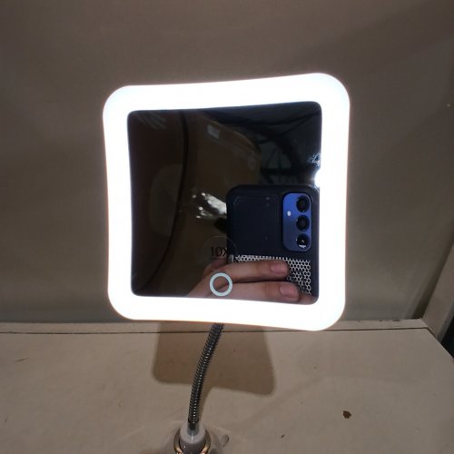 FANCII MIRA+ 10X FLEXIBLE MAGNIFYING MAKE UP MIRROR WITH NATURAL LED image 2