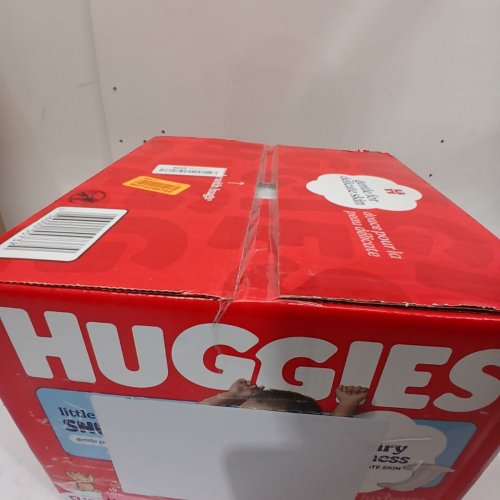 144PK HUGGIES LITTLE SNUGGLERS DISPOSABLE BABY DIAPERS - NEWBORN (10LBS MAX) image 3