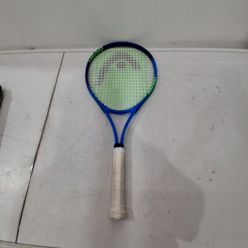 HEAD TI CONQUEST TENNIS RACKET PRE STRUNG LIGHT BALANCE 4 3/8" GRIP - 27" - BLUE/LIME-GREEN - (MODEL: ‎236801-S30-11-CN) image 2