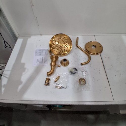 MOEN WEYMOUTH POSI-TEMP TUB/SHOWER TRIM KIT - 9" - BRUSHED GOLD (MODEL: TS32104BG) image 2