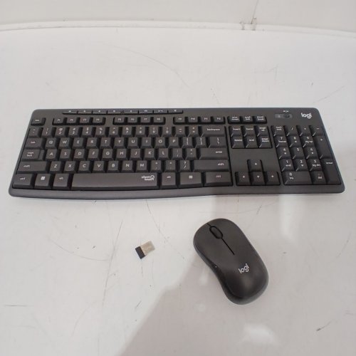2PC LOGITECH WIRELESS MOUSE AND KEYBOARD COMBO WITH SILENT TOUCH TECHNOLOGY - GRAPHITE (MODEL: MK295) image 4