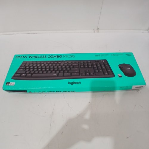 2PC LOGITECH WIRELESS MOUSE AND KEYBOARD COMBO WITH SILENT TOUCH TECHNOLOGY - GRAPHITE (MODEL: MK295) image 5