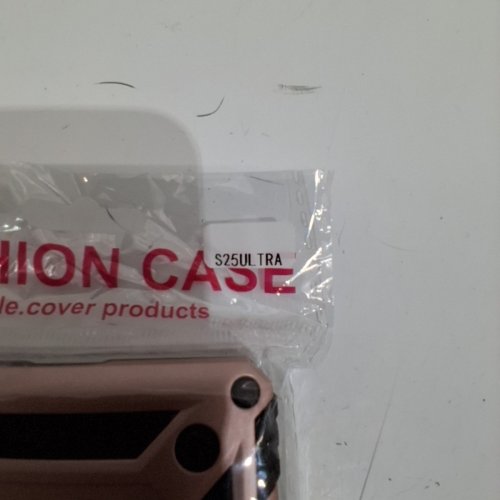 PHONE CASE WITH KICKSTAND, LENS PROTECTION COVER AND RING HOLDER FOR SAMSUNG GALAXY S25 ULTRA- ROSE GOLD image 3
