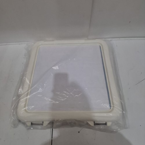 AMAZON BASICS SMALL DOG TRAINING PAD HOLDER - 19" X 19" - WHITE/GREY image 2