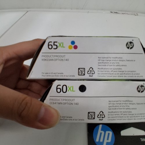 5 *EXPIRED* ASSORTED HP INK CARTRIDGES - 60XL, 65XL - HIGH YIELD BLACK, TRI-COLOUR CYAN, MAGENTA, YELLOW image 2