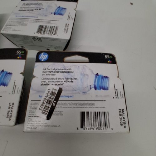 5 *EXPIRED* ASSORTED HP INK CARTRIDGES - 60XL, 65XL - HIGH YIELD BLACK, TRI-COLOUR CYAN, MAGENTA, YELLOW image 3
