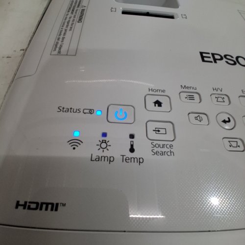 EPSON HOME CINEMA 3LCD 1080P HOME THEATRE PROJECTOR - WHITE (MODEL: H980A) image 3