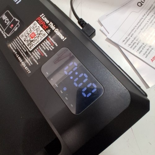 DEERRUN UNDER DESK TREADMILL REMOTE CONTROL WITH INCLINE FOR HOME OFFICE - 2.5HP - 300LBS CAP - BLACK (MODEL: BA10-B) image 2