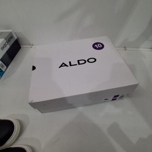 MEN'S ALDO COURT SHOE SNEAKER - SIZE 10 - BLACK/WHITE - (STYLE : 3322510) image 3