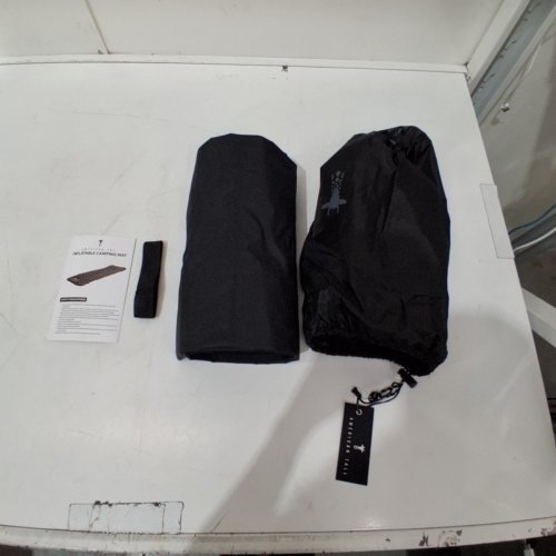 AMERICAN TALL INFLATABLE CAMPING MAT - EXTRA-LONG 86" X 27" X 3.5" - BLACK (STYLE: AM-AC-11267-1347-OS) image 3