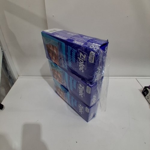 3(50PK) ZIPLOC EASY FILLING FREEZER BAGS - LARGE (MODEL: 1789709) image 3