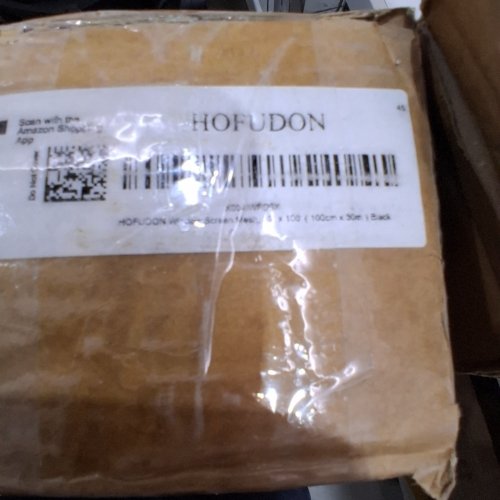 HOFUNDON FIBERGLASS MESH ROLL FOR WINDOWS PATIO SCREEN PORCH SCREEN OR DOOR - 39" X 100FT - BLACK image 2
