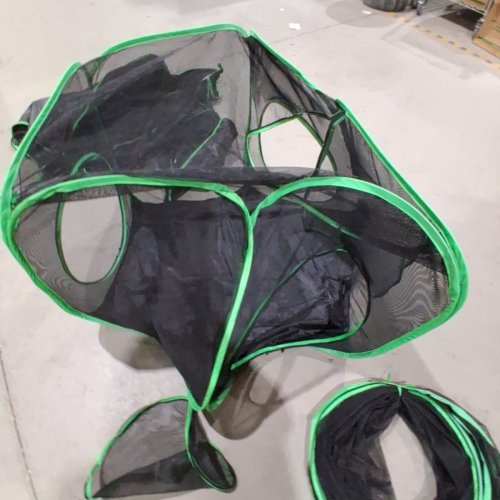 PAWTENDA 6-IN-1 OUTDOOR CAT ENCLOSURES FOR INDOOR CAT - BLACK/GREEN image 3