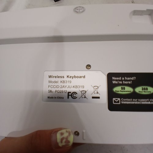 2PC WIRELESS KEYBOARD AND MOUSE COMBO FOR WINDOWS & MAC IOS - PURPLE (MODEL: KB319) image 3