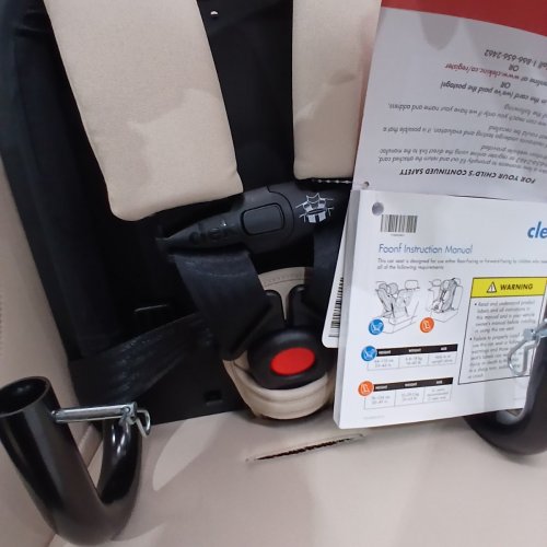CLEK FOONF CONVERTIBLE REAR-TO-FRONT FACING SAFETY CAR SEAT - LATTE ZIIP (MODEL: FO19C1) image 4
