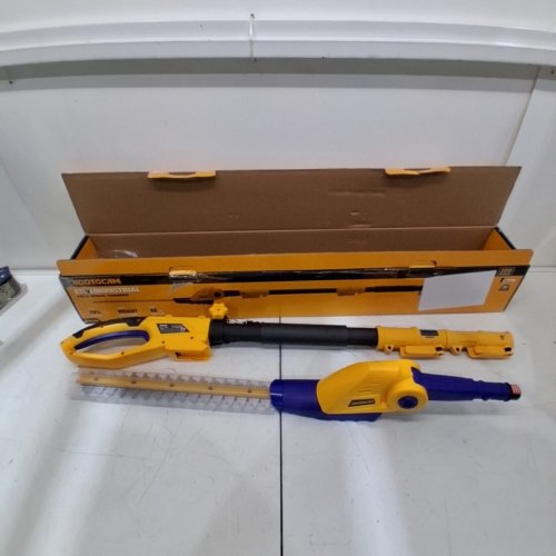 ADOTOCAM CORDLESS POLE HEDGE TRIMMER *TOOL ONLY* - 16" - 20 V - 8FT REACH - YELLOW (MODEL: DPHT400) image 3