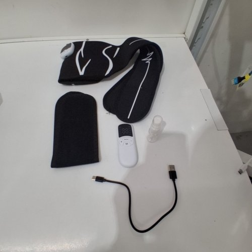 EMS MICROCURRENT FAT BURNING MASSAGE BELT SYSTEM - OSFM - BLACK/WHITE image 3