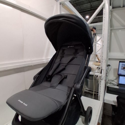 SAFETY 1ST SPARK PLUS COMPACT AUTO-FOLD STROLLER - UPTO 50LBS - BLACK (MODEL: 01282CMGT) image 3