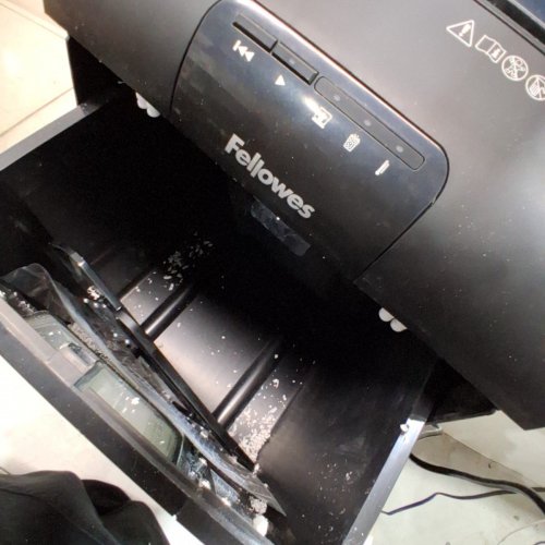 FELLOWES AUTOMAX 100M AUTO FEED SHREDDER (4629001) SHREDDER,BLACK image 4