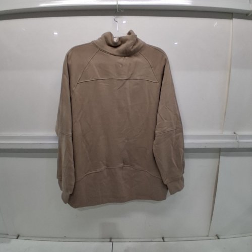 WOMEN'S ATHLETIC WORKS LONG-LINE TRACK JACKET - MEDIUM - TAN (STYLE: AWFS1755LD/403) image 4