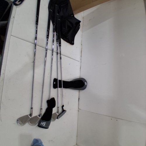 9PC MENS CALLAWAY STRATA COMPLETE GOLF SET WITH STAND BAG - RIGHT HAND - BLACK image 5