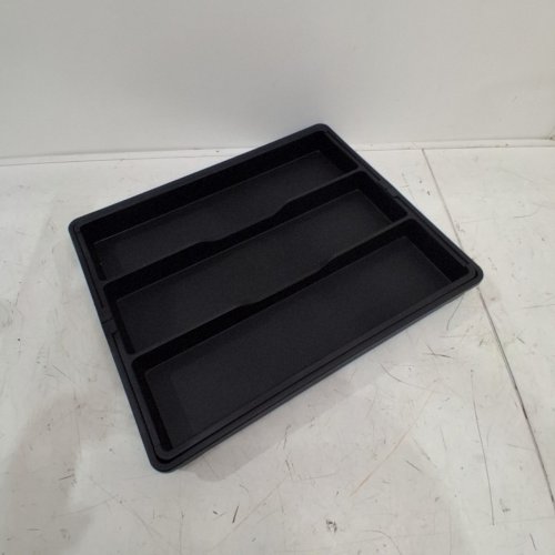 LIFEWIT ADJUSTABLE UTENSIL HOLDER CUTLERY TRAY - 27" X 18.5" - BLACK image 3