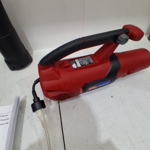 TORO POWERJET F700 ELECTRIC BLOWER - 725 CFM, 225 KM/H, 12 AMP - RED (MODEL: 51624) image 2