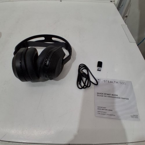 TURTLE BEACH STEALTH 500 WIRELESS GAMING HEADSET WITH BLUETOOTH AND FLIP-TO-MUTE MIC - MULTIPLATFORM - BLACK (MODEL: HWBB0005) image 3