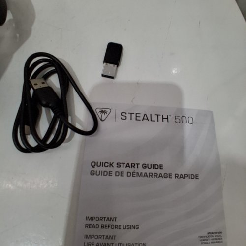 TURTLE BEACH STEALTH 500 WIRELESS GAMING HEADSET WITH BLUETOOTH AND FLIP-TO-MUTE MIC - MULTIPLATFORM - BLACK (MODEL: HWBB0005) image 4