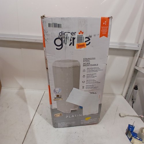 DIAPER GENIE SIGNATURE PLATINUM DIAPER PAIL - 27" - WHITE image 6