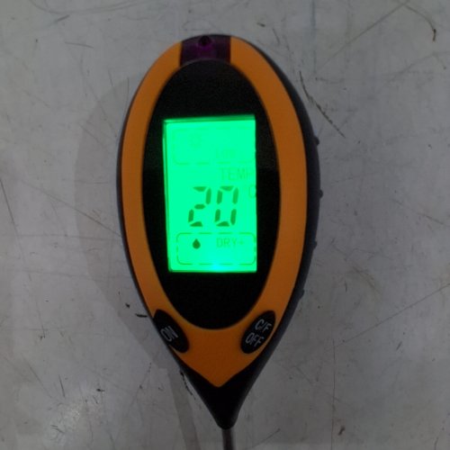 4-IN-1 SOIL SURVEY INSTRUMENT- 14" - YELLOW / BLACK image 2