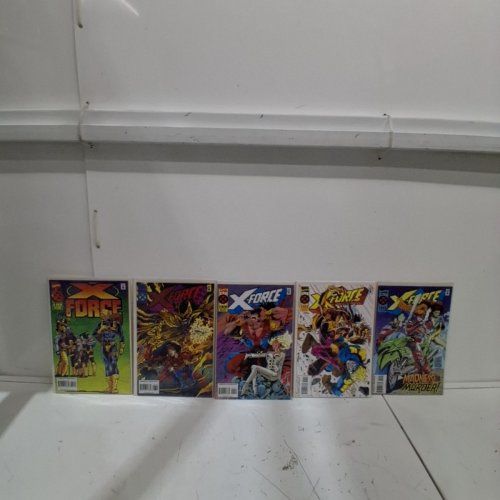 10 ASSTD MARVEL COMIC BOOKS - X-FORCE #38, #40, #41, #42, #43, #44, #45, #46, #48, X-FORCE ROUGH CUT #1 - VARIOUS AUTHORS image 3