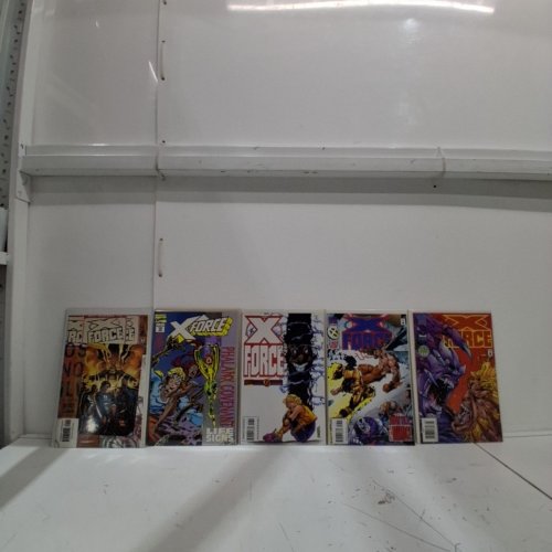 10 ASSTD MARVEL COMIC BOOKS - X-FORCE #38, #40, #41, #42, #43, #44, #45, #46, #48, X-FORCE ROUGH CUT #1 - VARIOUS AUTHORS image 4