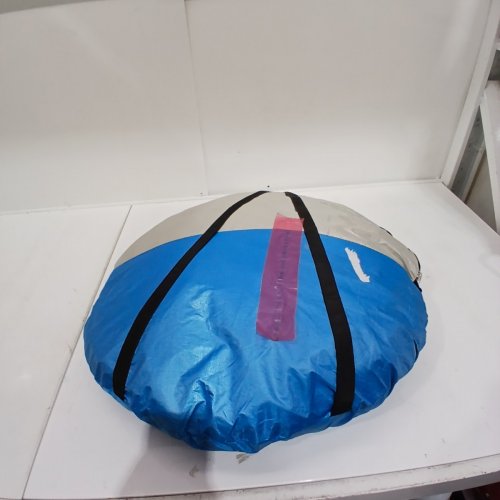 EGNMCR AUTOMATIC POP-UP CAMPING TENT FOR 3-4 PEOPLE - BLUE / GRAY image 5